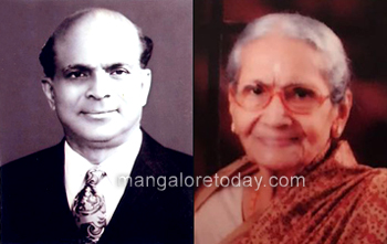 Kusumavathi Shetty, wife of Mulki Sunder Ram Shetty